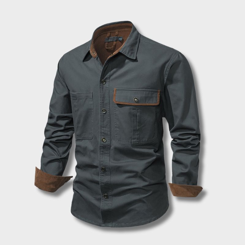Classic Cotton Mens Button Down Shirt - Nocini