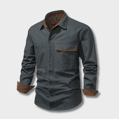 Classic Cotton Mens Button Down Shirt - Nocini