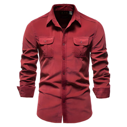 Classic Fit Men's Long Sleeve Shirt