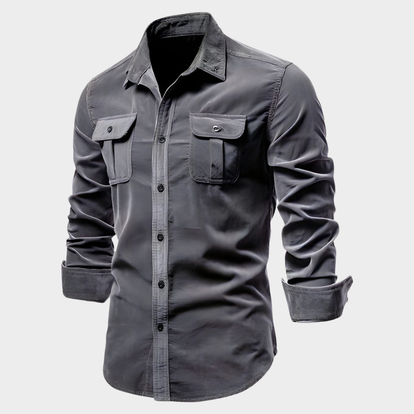 Classic Fit Men's Long Sleeve Shirt - Nocini