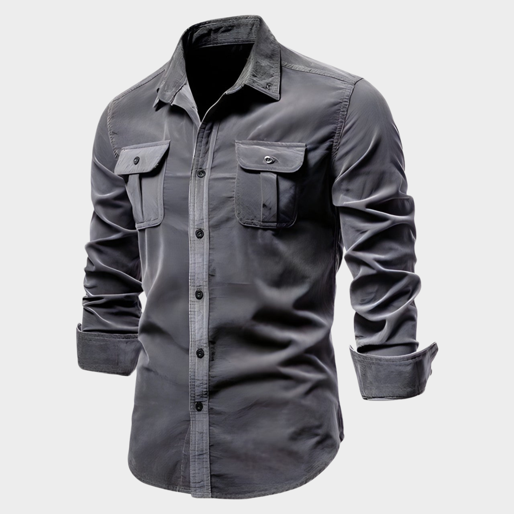 Classic Fit Men's Long Sleeve Shirt - Nocini