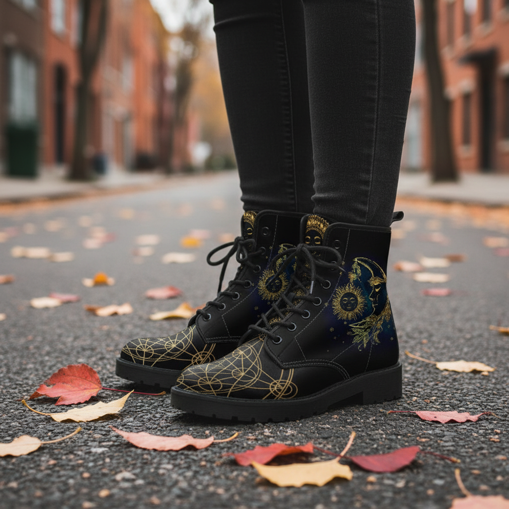 Cruelty-Free Low Ankle Boots - Pexav
