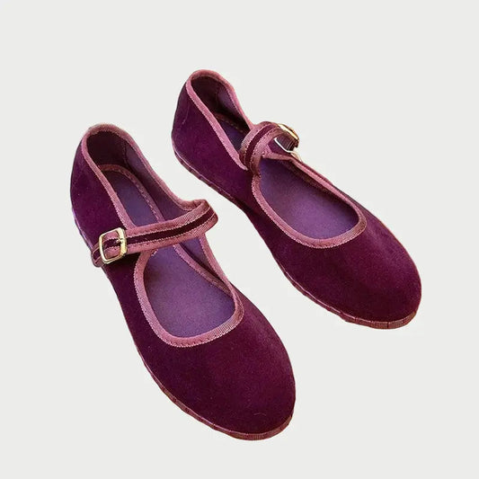 Soft Ladies Mary Jane Ballet Shoes - Nocini