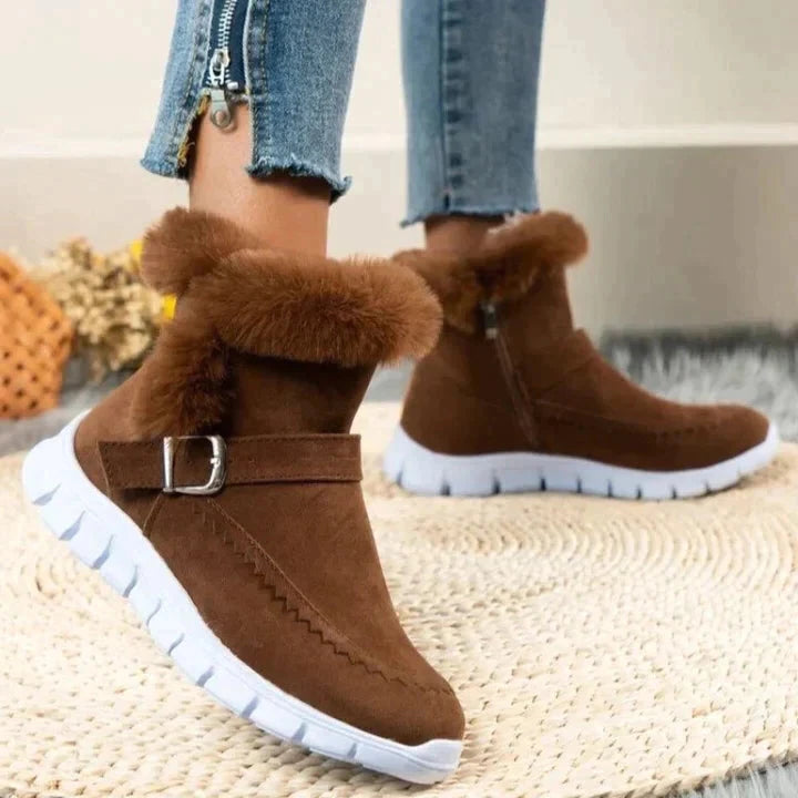 Soft Ankle Boots for Women - Warm and Chic