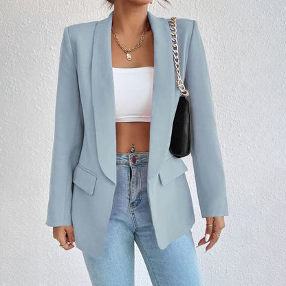 Classic Women's Blazer with Pockets