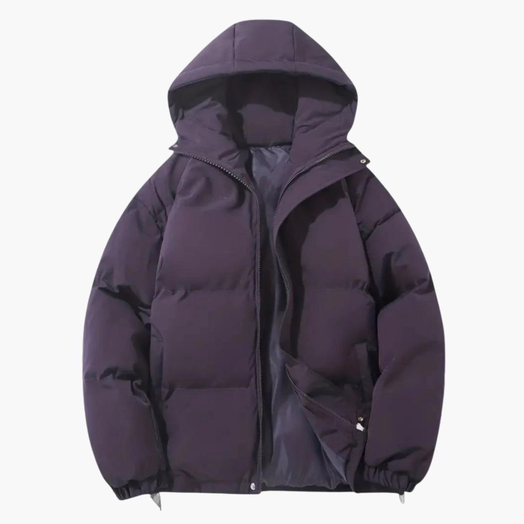Waterproof Men's Zip Up Hoodie Jacket with Pockets