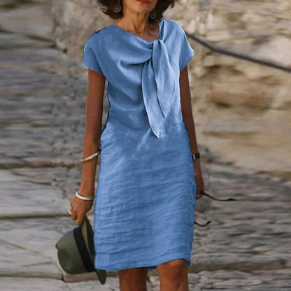 Chic Short Sleeve Mini Bodycon Dress for Women