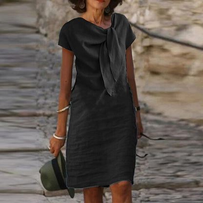 Chic Short Sleeve Mini Bodycon Dress for Women