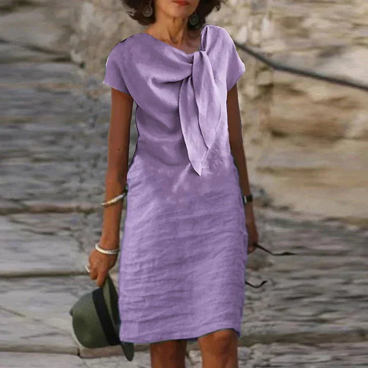 Chic Short Sleeve Mini Bodycon Dress for Women