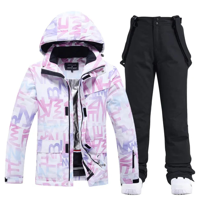 Warm Women's Snow Ski Jacket Set - Nocini