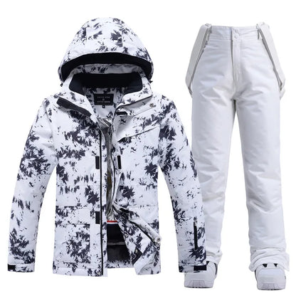 Warm Women's Snow Ski Jacket Set