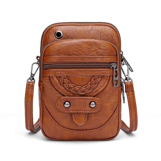 Stylish Braided Crossbody Phone Purse - Nocini