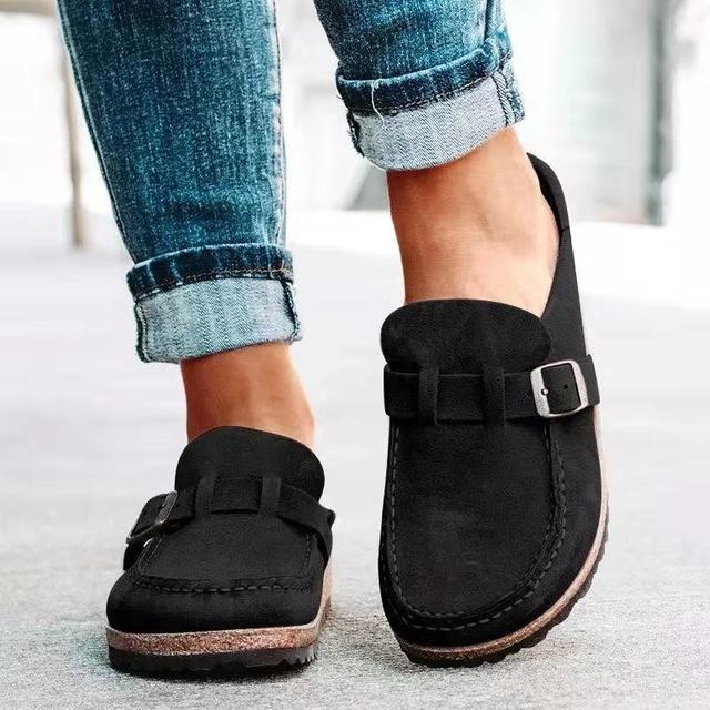 Classic Soft Leather Loafers for Women - Olytrend