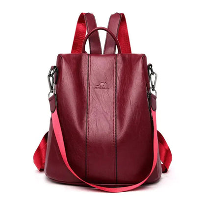Secure Ladies Travel Backpack - Sleek Water Resistant Design