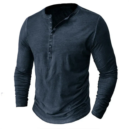 Cooper | Mens Relaxed Fit Cotton Baseball Shirt