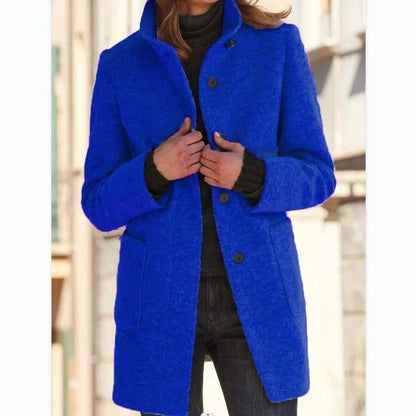 Warm Faux Wool Winter Jacket