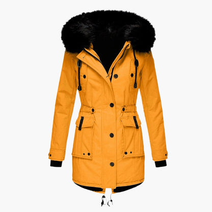 Comfortable Hooded Parka Jacket for Women - Nocini