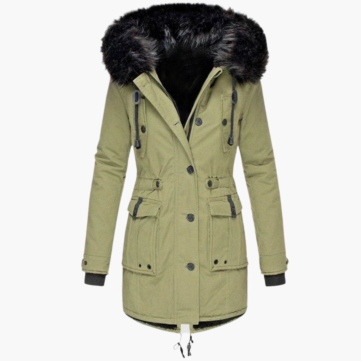 Warm Waterproof Women's Parka Winter Coat