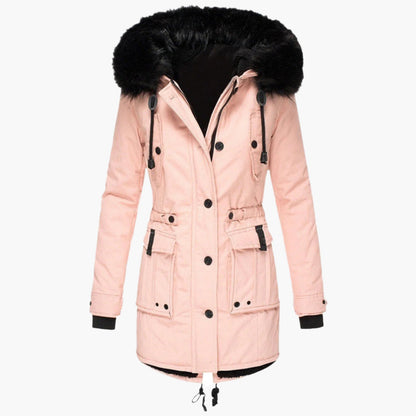 Soft Women's Hooded Parka Jacket