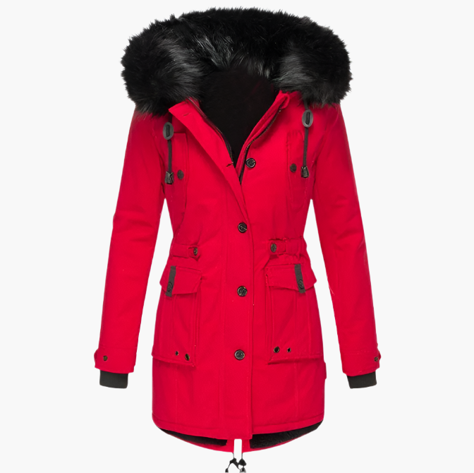Warm Waterproof Women's Parka Winter Coat