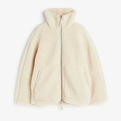 Fleece Lined Zip Up Hoodie Jacket