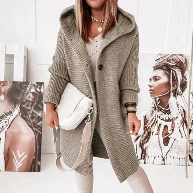 Soft Fleece Hooded Sweater