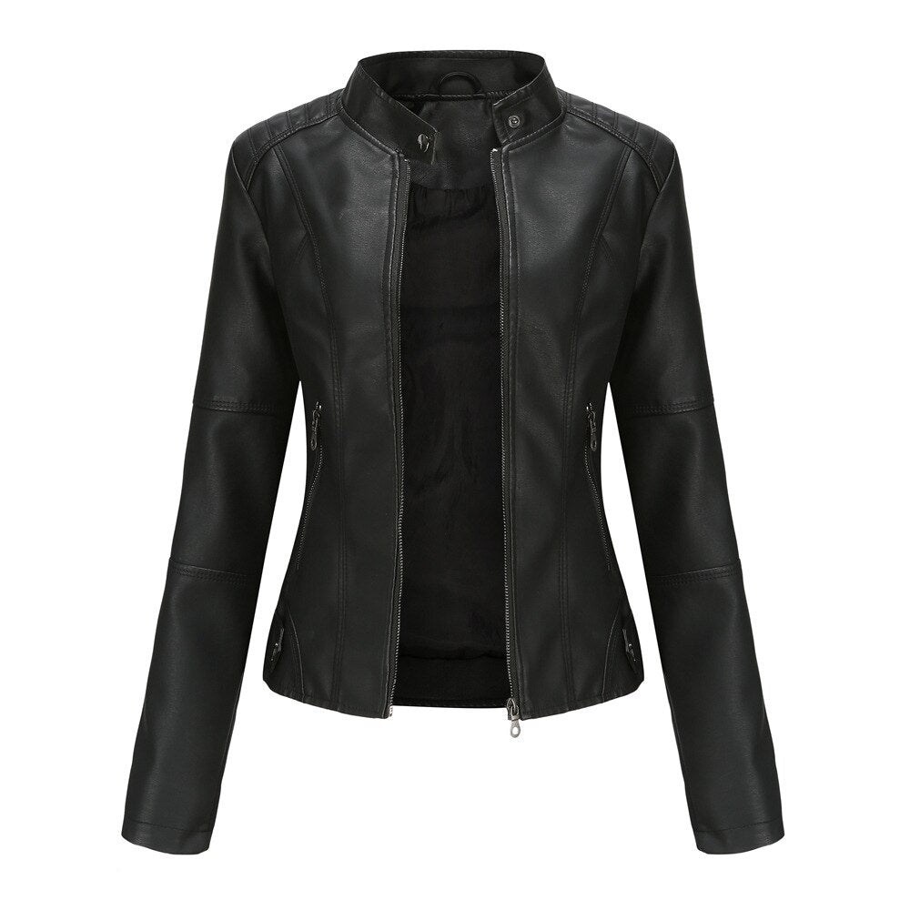 Classic Ladies Chinese Collar Coat