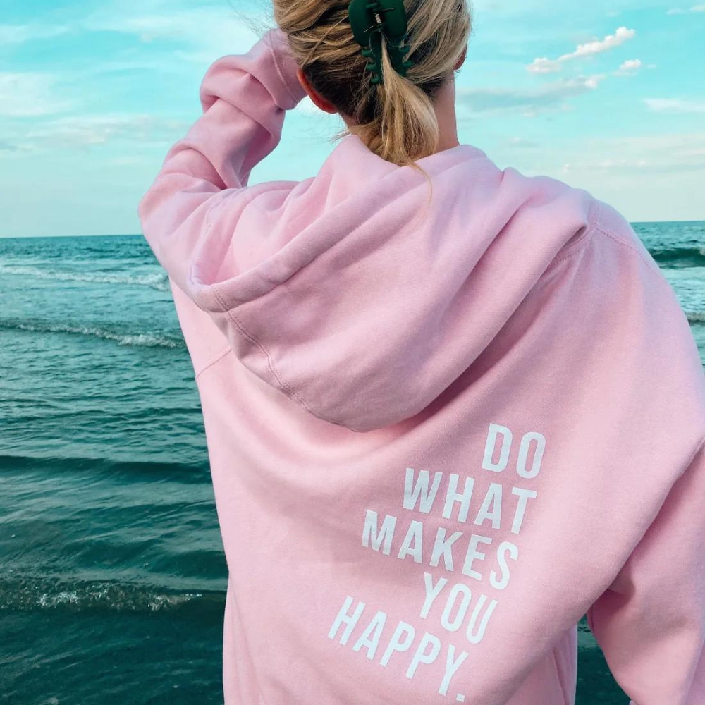 Casual Lightweight Back Graphic Hoodie - Nocini