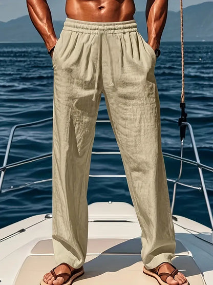 Lightweight Breathable Mens Summer Trousers