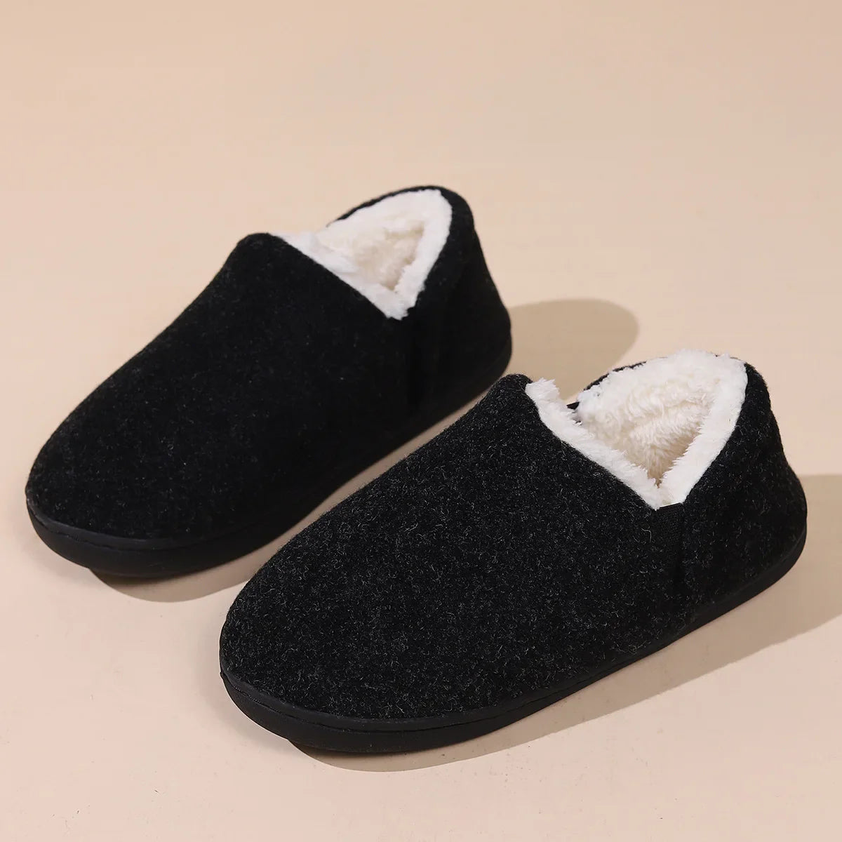 Soft Plush Slippers for Women - Comfortable Grip Shoes