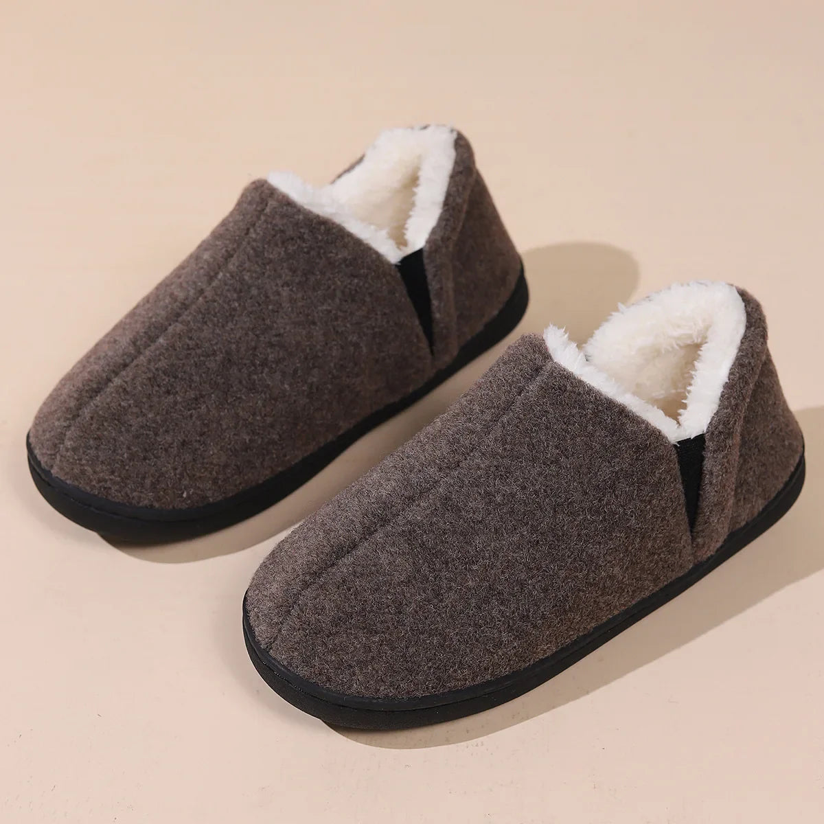 Soft Plush Slippers for Women - Comfortable Grip Shoes - Nocini
