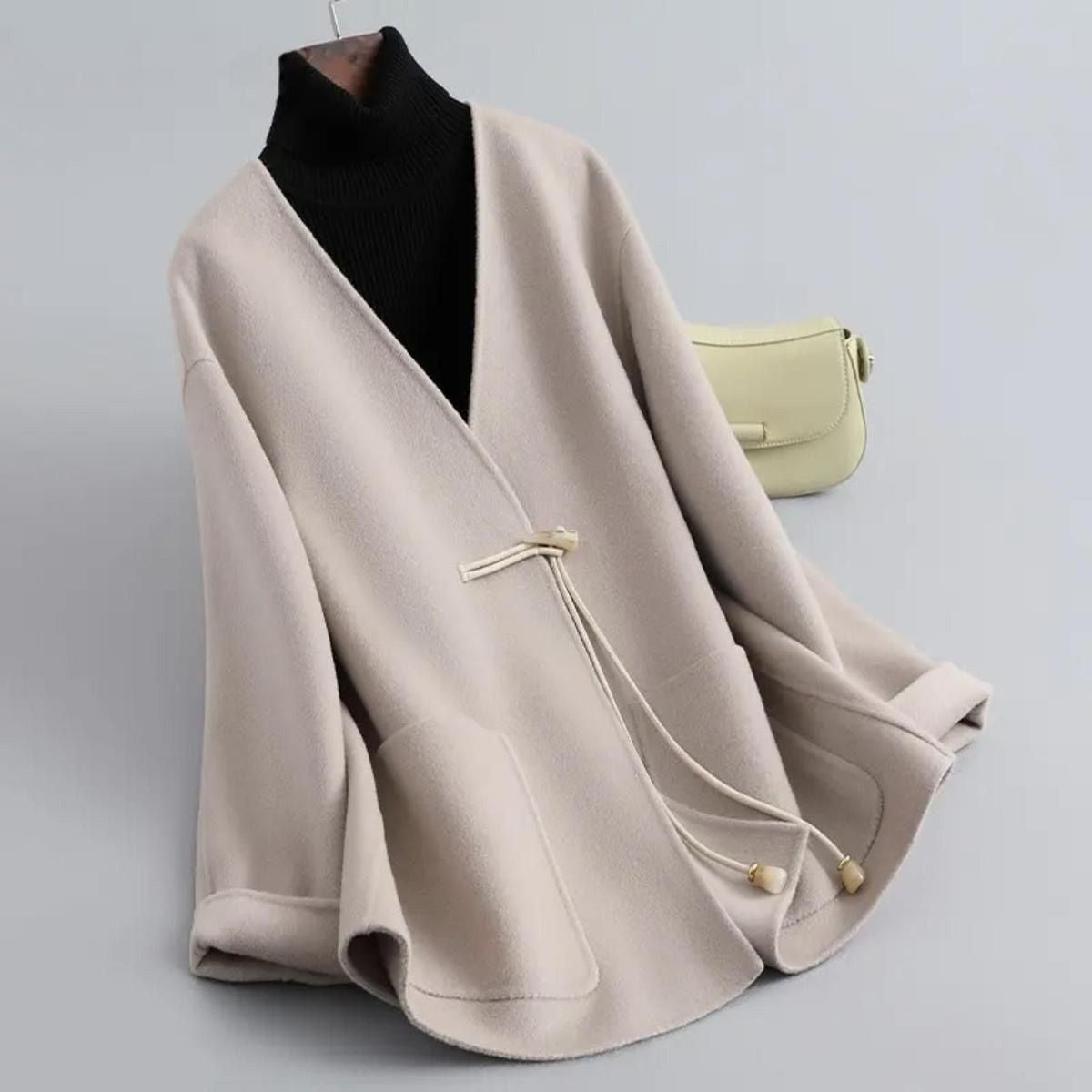 Warm Women's Wool Coat | Classic Winter Outerwear