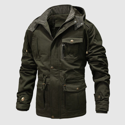 Rugged Water-Resistant Outdoor Jacket