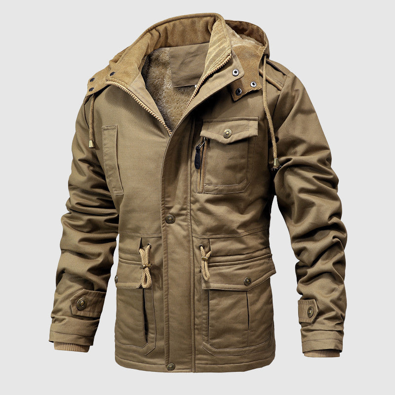 Rugged Water-Resistant Outdoor Jacket - Nocini