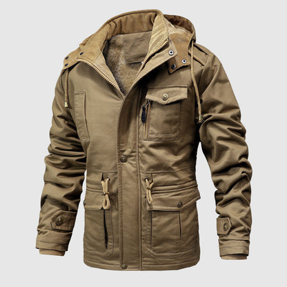 Rugged Water-Resistant Outdoor Jacket - Nocini
