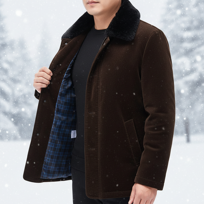 Thermal Mens Insulated Winter Coat - Pexav