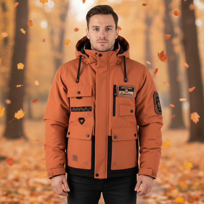 Water Resistant Windbreaker Jacket - Pexav