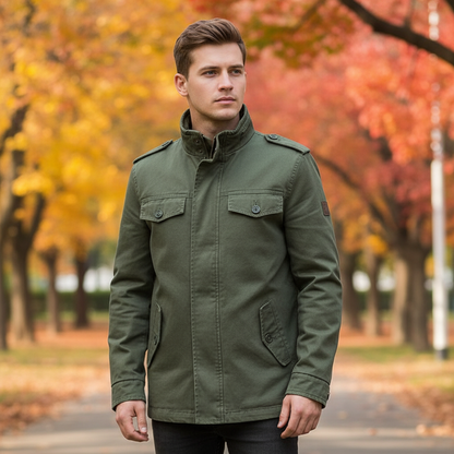 Breathable Outdoor Cargo Jacket - Pexav