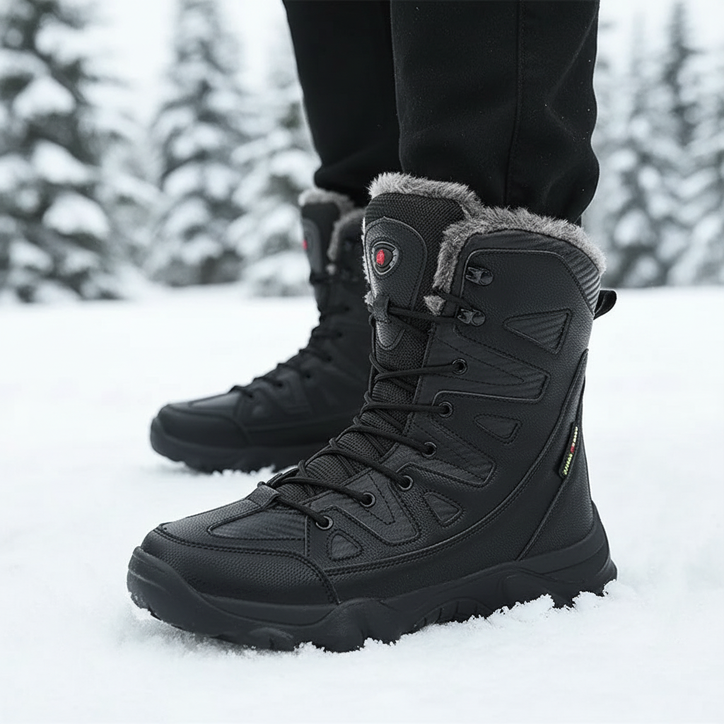 Insulated Snow Boots for Men - Pexav