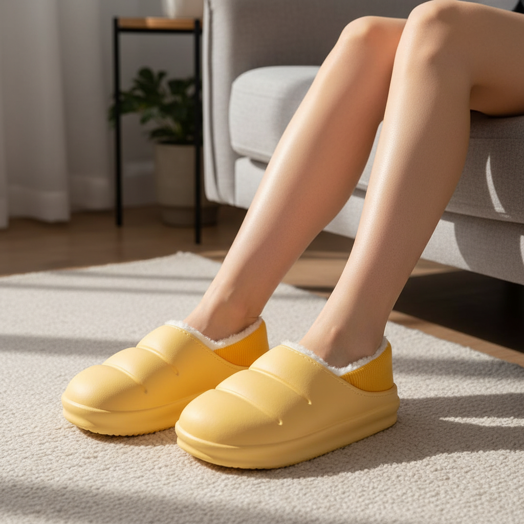 Warm Non Slip Shower Slippers - Pexav