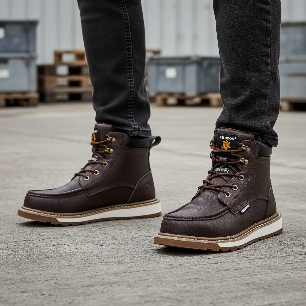 Durable Water Resistant Leather Boots - Pexav