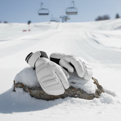 Warm Insulated Snow Mittens - FrostGrip - Pexav