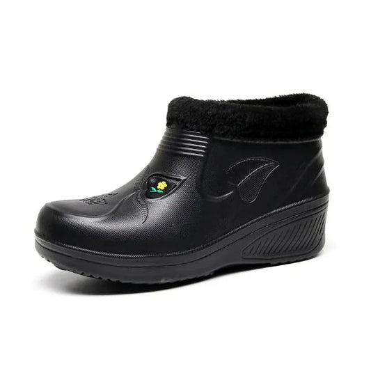 Warm Insulated Women's Ankle Boots for Winter - Nocini