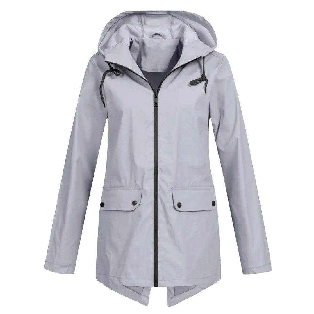 Waterproof Women's Parka Coat - Chic and Practical