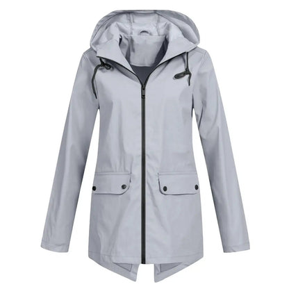 Waterproof Women's Parka Coat - Chic and Practical
