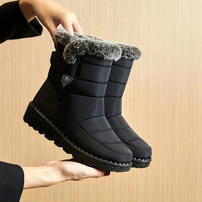 Insulated Women's Winter Boots - Warm Water Resistant Shoes