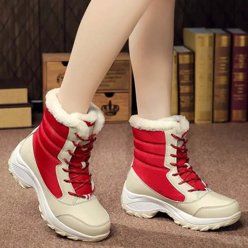 Ladies Insulated Snow Boots - Warm and Waterproof