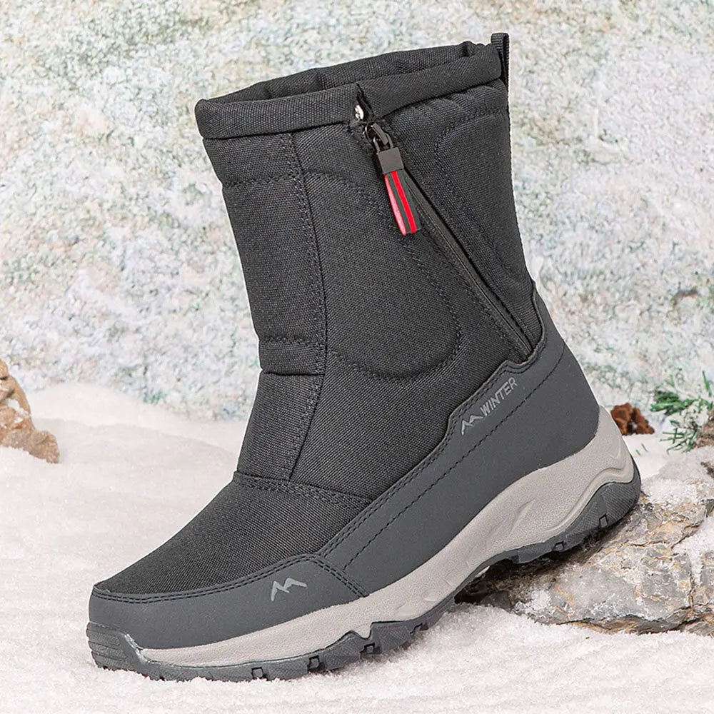 Insulated Warm Women's Snow Boots - Waterproof & Grip Soles - Nocini