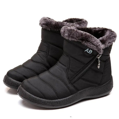 Insulated Women's Winter Snow Boots - Warm and Waterproof