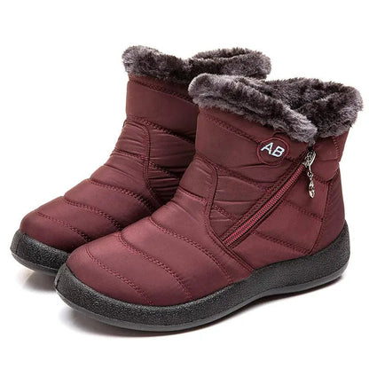 Insulated Women's Winter Snow Boots - Warm and Waterproof